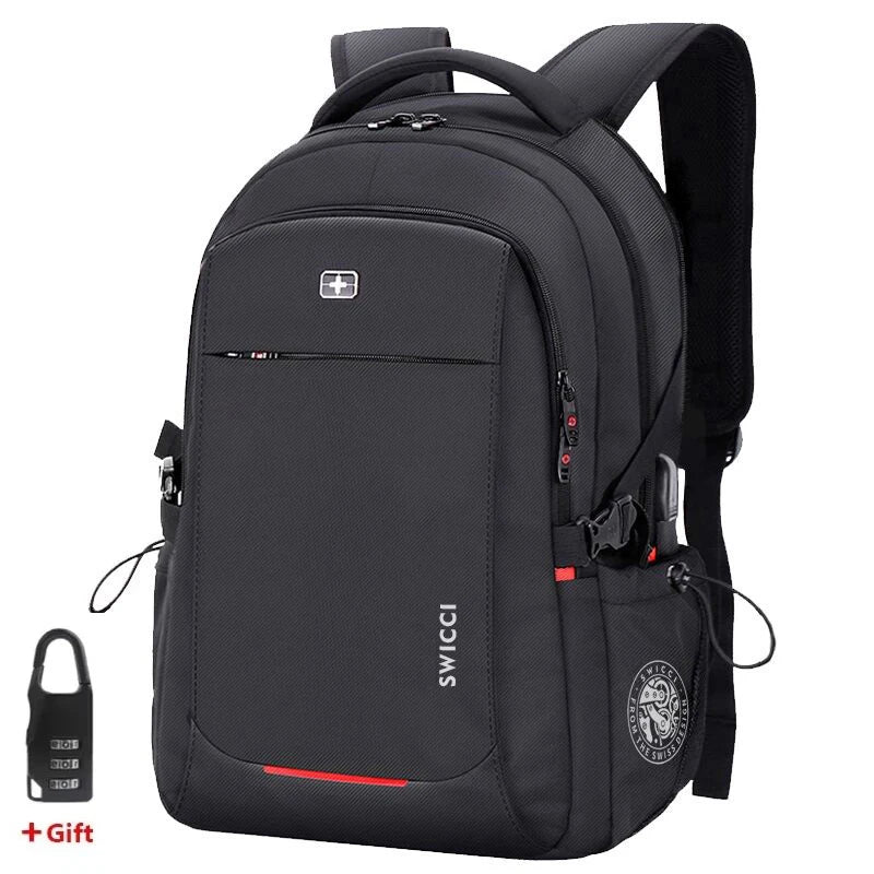 Ravel 16 17.3 Inch Laptop Swiss Backpack USB Charging Anti-Theft Business Luggage Daypack for Men Women College School Bag
