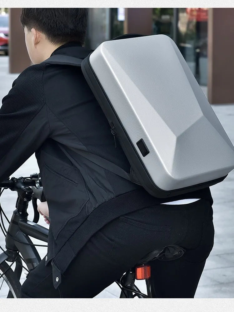 Men's Anti-theft Backpack Large Capacity E-sports Laptop Bag Multi-functional Casual Travel Hard Case USB Waterproof Backpack