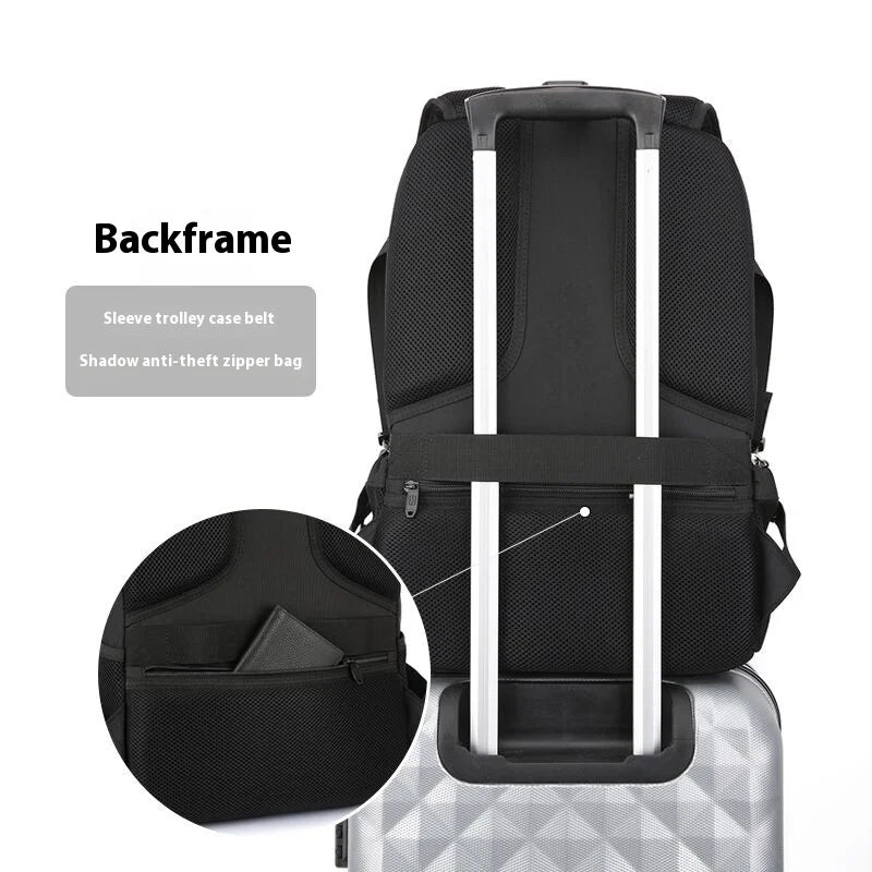 Ravel 16 17.3 Inch Laptop Swiss Backpack USB Charging Anti-Theft Business Luggage Daypack for Men Women College School Bag